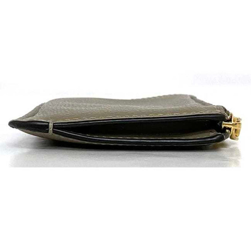 Fendi Beige Leather Wallet (Bi-Fold) (Pre-Owned)