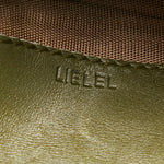 Bvlgari Brown Green Canvas Leather Wallet (Bi-Fold) (Pre-Owned)