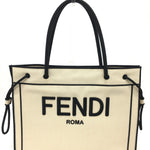 Fendi Beige Cloth Tote Bag (Pre-Owned)