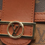 Louis Vuitton Brown Coated Canvas Leather Fanny Pack (Pre-Owned)