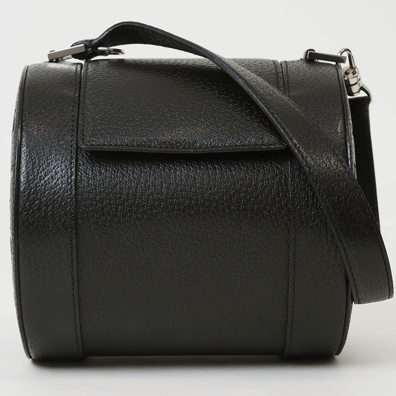 Bvlgari Black Leather Handbag (Pre-Owned)