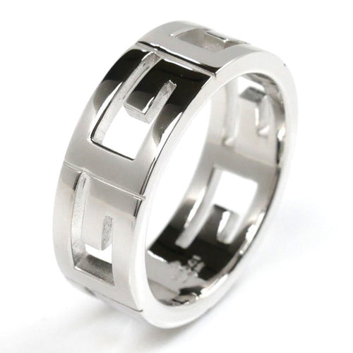 Gucci White Gold White Gold (18K) Band Ring (Pre-Owned)