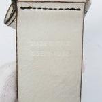 Christian Dior White Leather Fanny Pack (Pre-Owned)