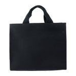 Fendi Black Canvas Handbag Shoulder Bag Tote Bag (Pre-Owned)