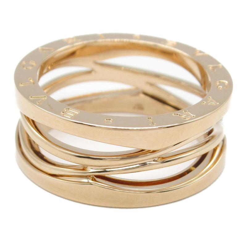 Bvlgari Gold Pink Gold (18K) Band Ring (Pre-Owned)