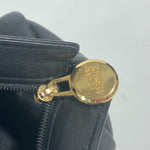 Versace Black Gold Leather Pouch (Pre-Owned)