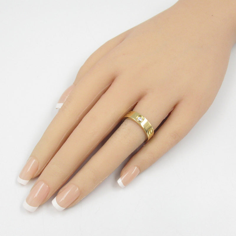 Cartier Clear Yellow Gold (18K) Band Ring (Pre-Owned)