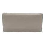 Salvatore Ferragamo Gray Leather Long Wallet (Bi-Fold)