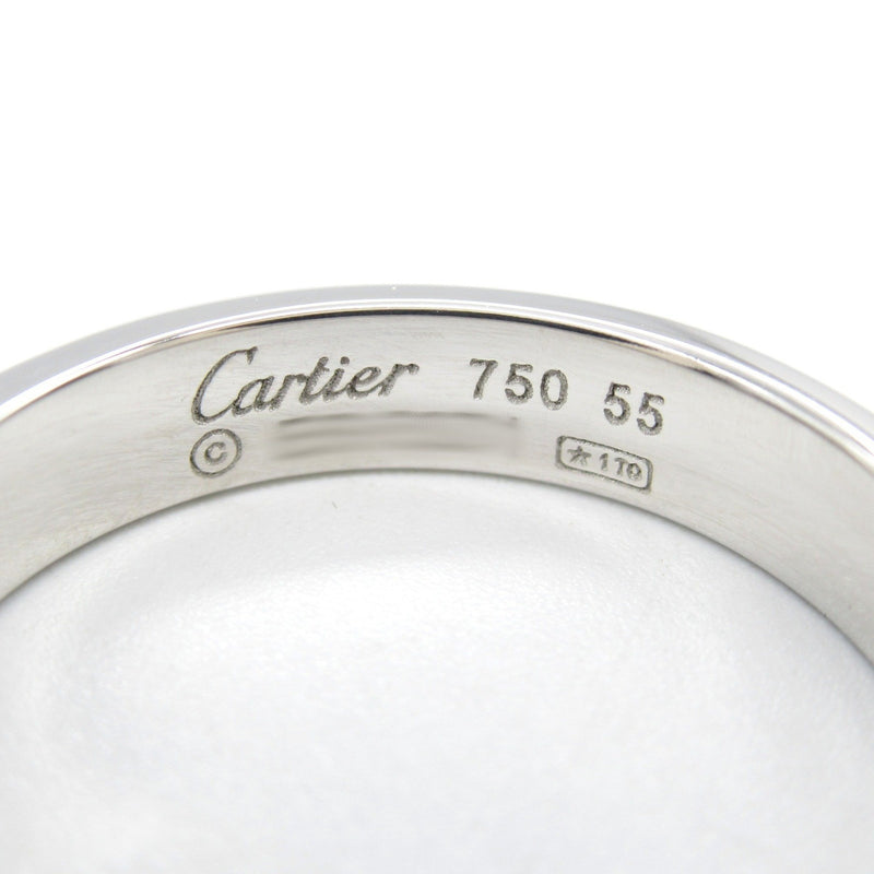 Cartier Silver White Gold (18K) Band Ring (Pre-Owned)