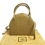 Fendi Beige Leather Handbag (Pre-Owned)