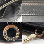 Bvlgari Collezione Black Leather Tote Bag (Pre-Owned)