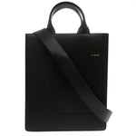 Valextra Black Leather Tote Bag (Pre-Owned)