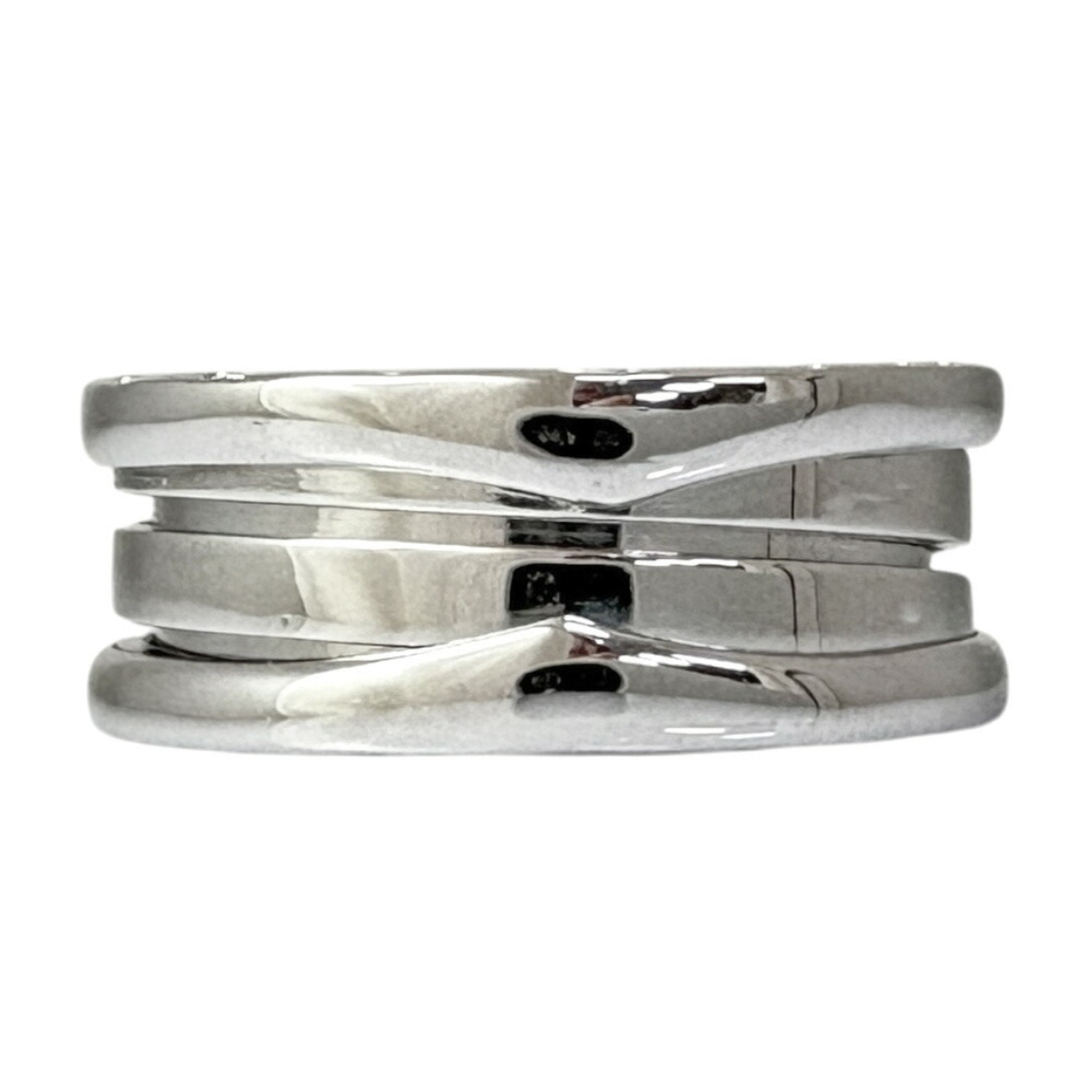 Bvlgari B.Zero1 Silver White Gold (18K) Band Ring (Pre-Owned)