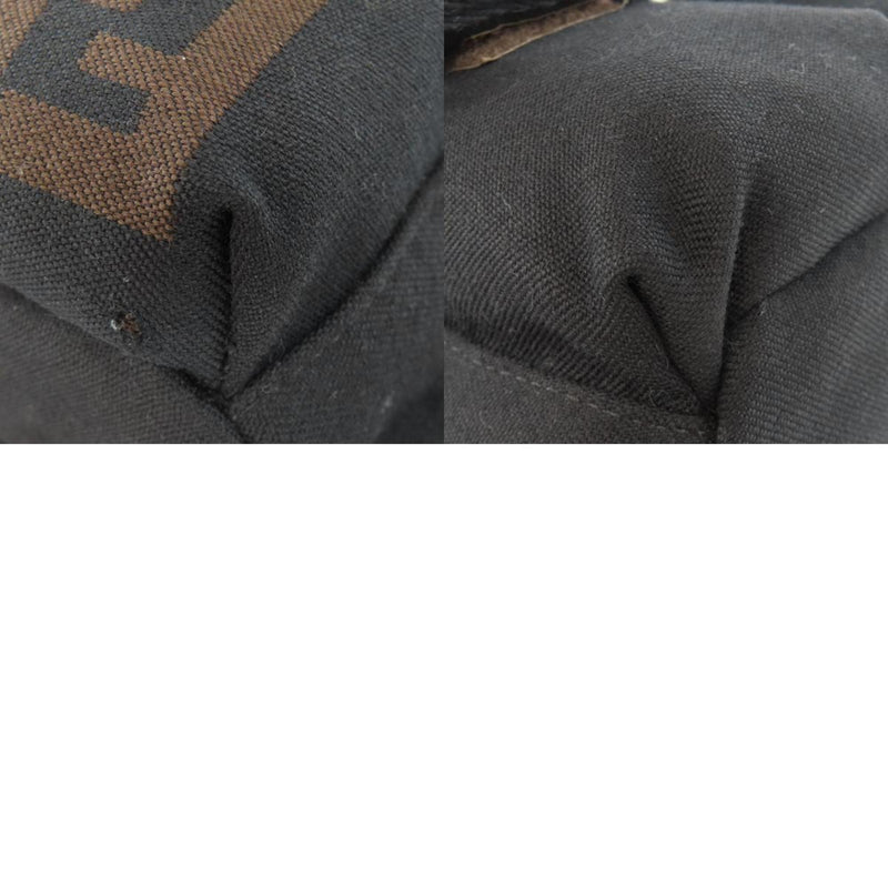 Fendi Black Canvas Sling Bag (Pre-Owned)