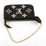 Louis Vuitton Black Monogram Empreinte Pouch (Pre-Owned)