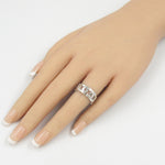 Cartier Silver White Gold (18K) Band Ring (Pre-Owned)