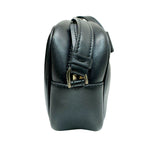 Salvatore Ferragamo Black Leather Shoulder Bag (Pre-Owned)