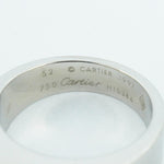 Cartier Blue White Gold (18K) Band Ring (Pre-Owned)