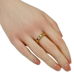 Bvlgari Gold Yellow Gold (18K) Band Ring (Pre-Owned)