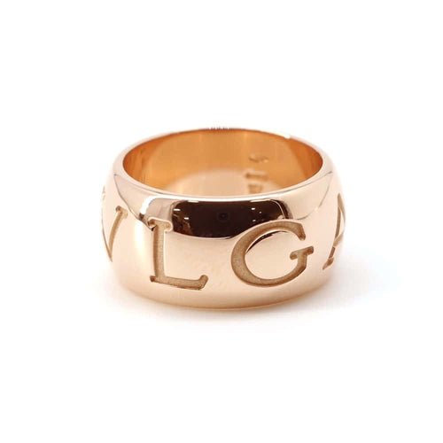 Bvlgari Pink Gold Pink Gold (18K) Band Ring (Pre-Owned)