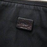 Fendi Black Leather Clutch Bag (Pre-Owned)