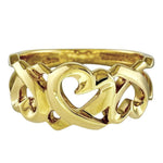 Tiffany Gold Yellow Gold (18K) Band Ring (Pre-Owned)