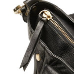 Bvlgari Black Leather Shoulder Bag (Pre-Owned)