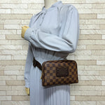 Louis Vuitton Brown Damier Canvas Damier Canvas Fanny Pack (Pre-Owned)