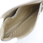 Jimmy Choo Beige Leather Pouch (Pre-Owned)