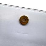 Valentino Garavani White Leather Shoulder Bag (Pre-Owned)