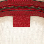 Gucci Multi-Color Red Color Canvas Leather Fanny Pack Pochette Sling Bag (Pre-Owned)