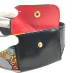 Celine Black Multi-Color Leather Silk Fanny Pack (Pre-Owned)