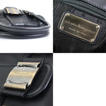 Salvatore Ferragamo Black Leather Handbag (Pre-Owned)