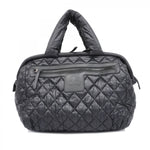 Chanel Black Nylon Handbag (Pre-Owned)