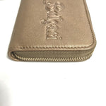 Bvlgari Gold Leather Coin Purse/Coin Case (Pre-Owned)