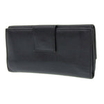 Bvlgari Bvlgari Bvlgari Black Leather Long Wallet (Bi-Fold) (Pre-Owned)