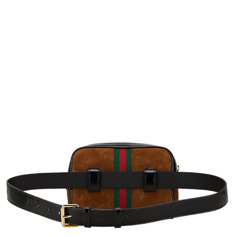 Gucci Brown Suede Fanny Pack (Pre-Owned)