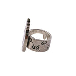 Gucci Silver Silver 925 Band Ring (Pre-Owned)