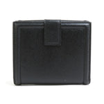 Salvatore Ferragamo Black Leather Wallet (Bi-Fold) (Pre-Owned)