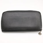 Bvlgari Black Leather Long Wallet (Bi-Fold) (Pre-Owned)