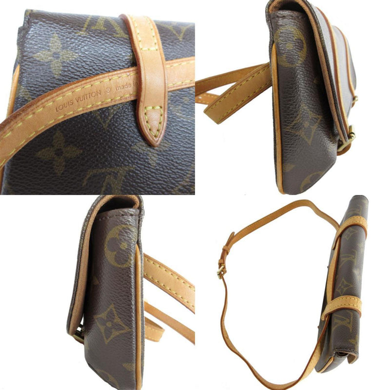 Louis Vuitton Monogram Brown Monogram Monogram Fanny Pack Pochette (Pre-Owned)