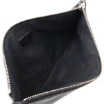 Fendi Black Leather Clutch Bag (Pre-Owned)