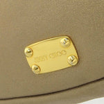 Jimmy Choo Gold Leather Shoulder Bag (Pre-Owned)