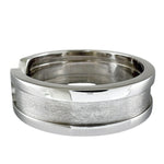 Cartier Silver White Gold (18K) Band Ring (Pre-Owned)