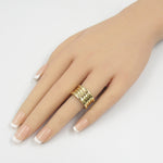 Bvlgari Gold Yellow Gold (18K) Band Ring (Pre-Owned)