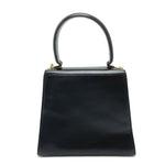 Salvatore Ferragamo Black Leather Shoulder Bag (Pre-Owned)