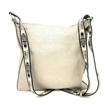 Fendi Beige Leather Shoulder Bag (Pre-Owned)