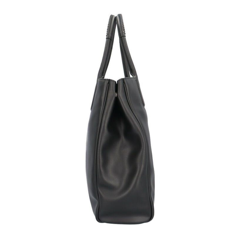 Salvatore Ferragamo Black Leather Tote Bag (Pre-Owned)