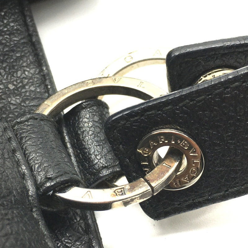 Bvlgari Black Leather Shoulder Bag (Pre-Owned)