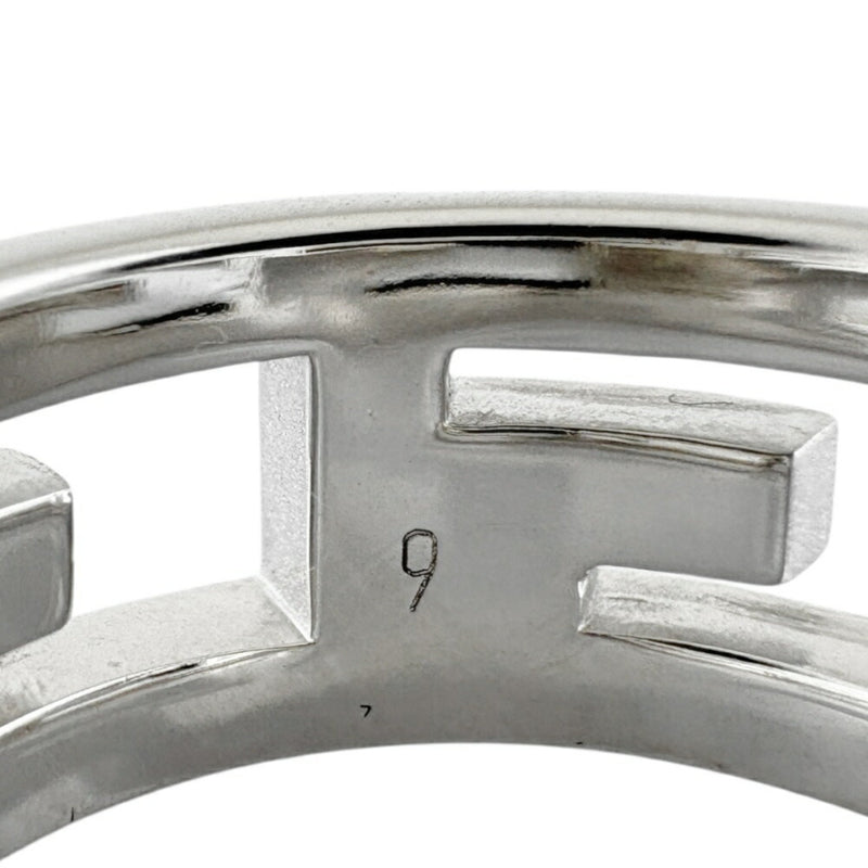 Gucci Silver White Gold (18K) Band Ring (Pre-Owned)